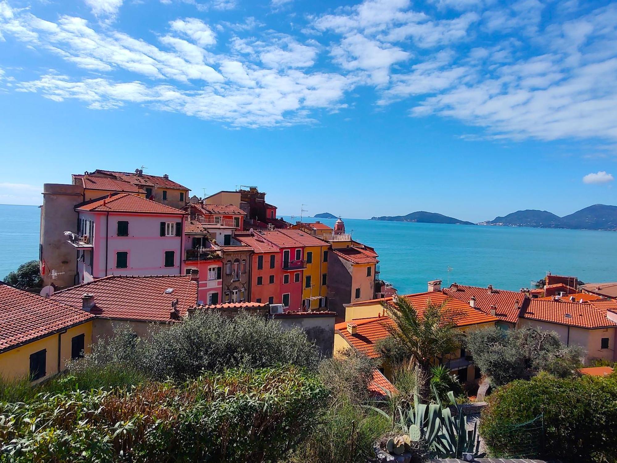 Апартаменты -La Terrazza Nel Vigneto- Golfo Dei Poeti Телларо Экстерьер фото